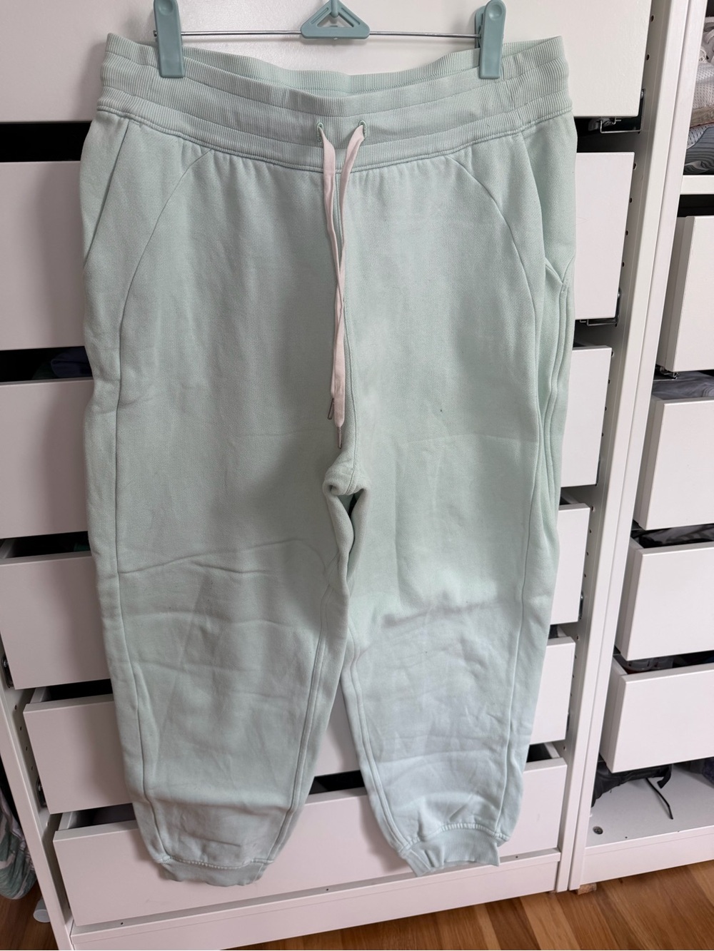 lululemon athletica Mint Green Drawstring Joggers